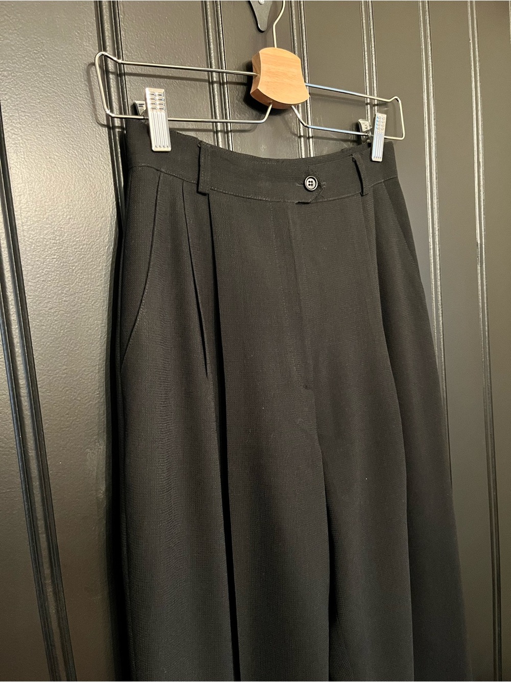 Vintage Holt Renfrew Wool Pleated Pants